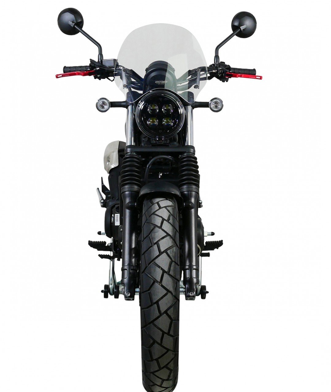 Лобове скло для мотоцикла MRA HONDA CL 500 2023-, форма TN, безбарвне