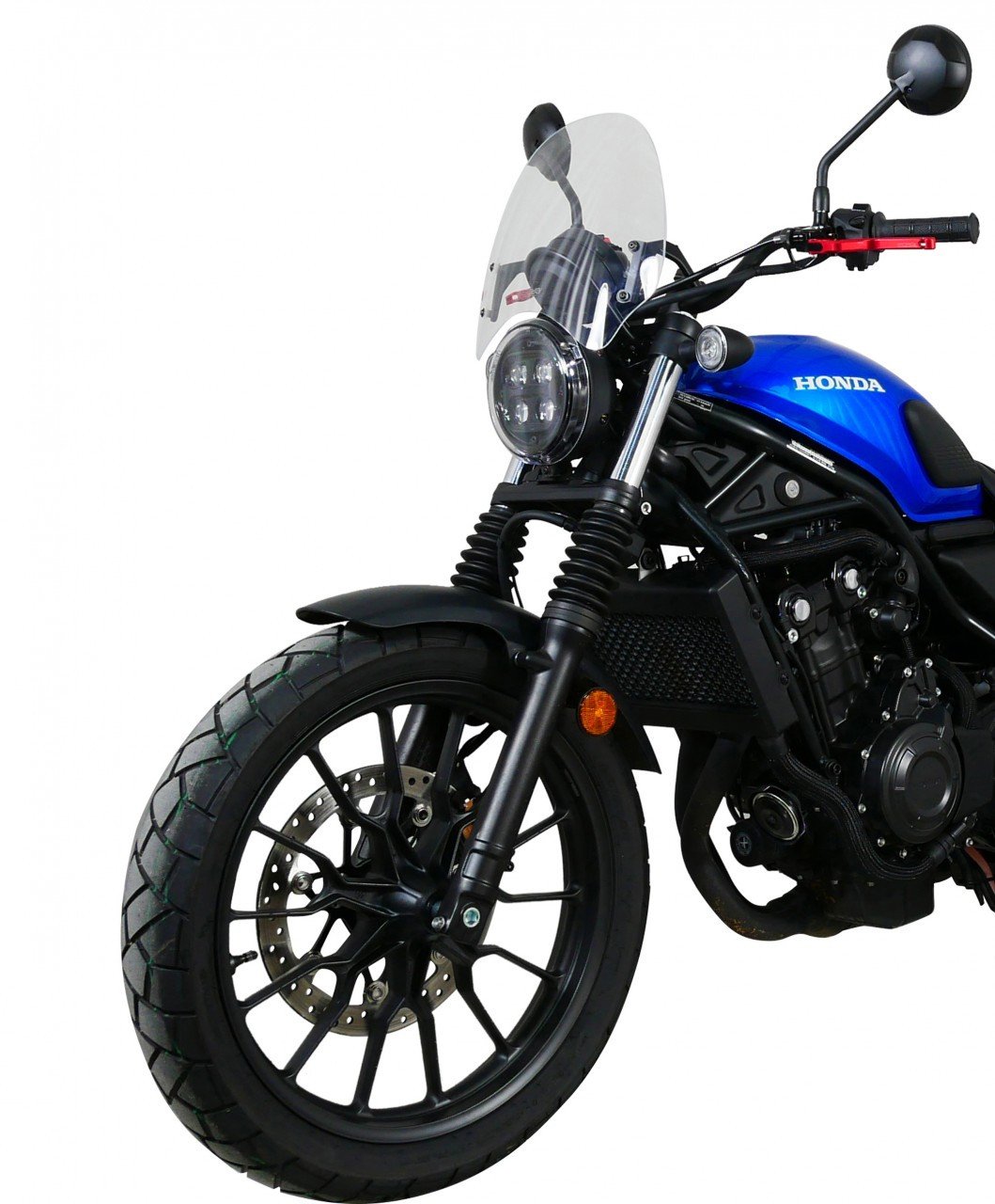 Лобове скло для мотоцикла MRA HONDA CL 500 2023-, форма TN, безбарвне