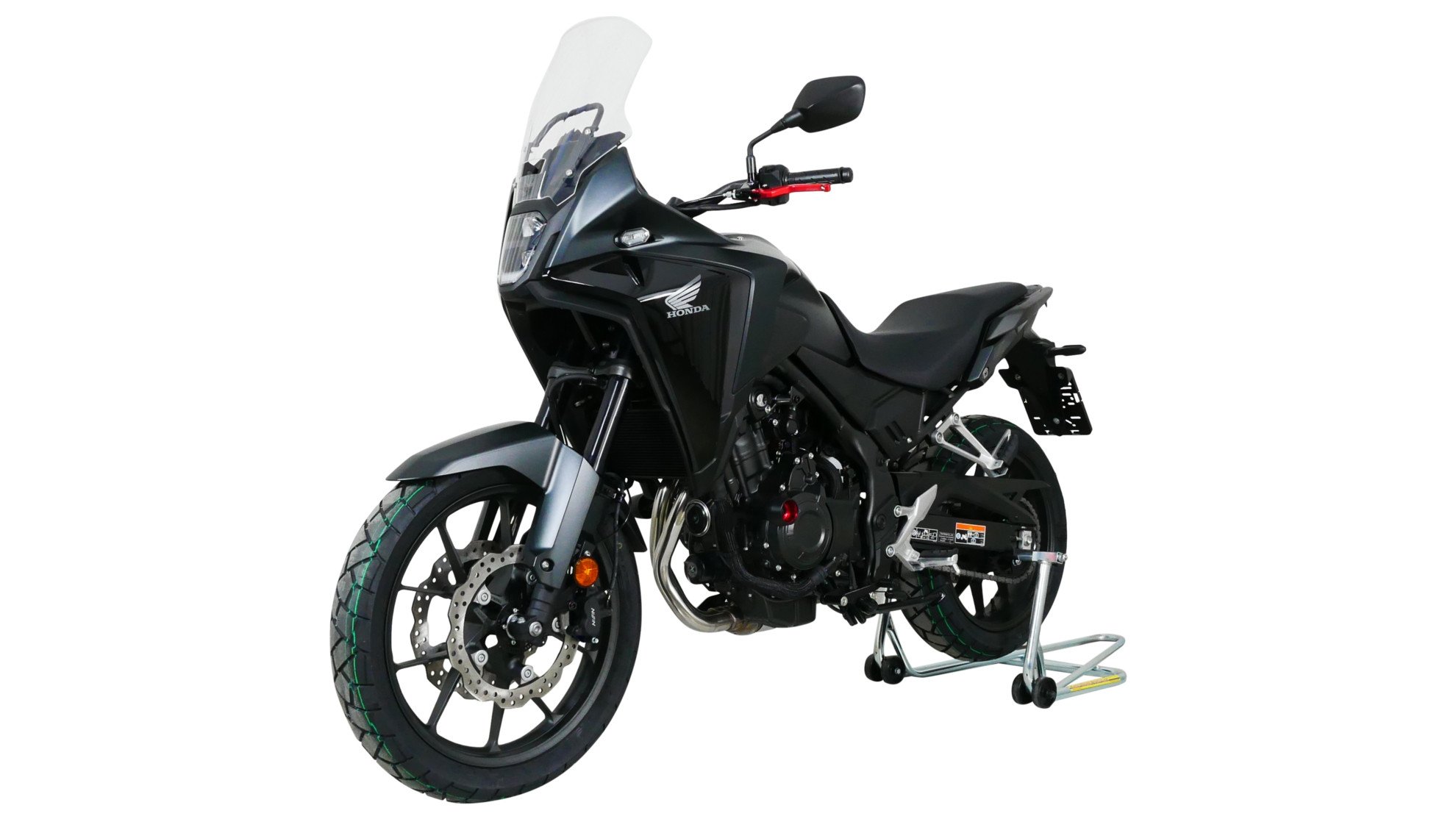 Сонцезахисне скло для мотоцикла MRA HONDA NX 500 2024-, форма T, безбарвне