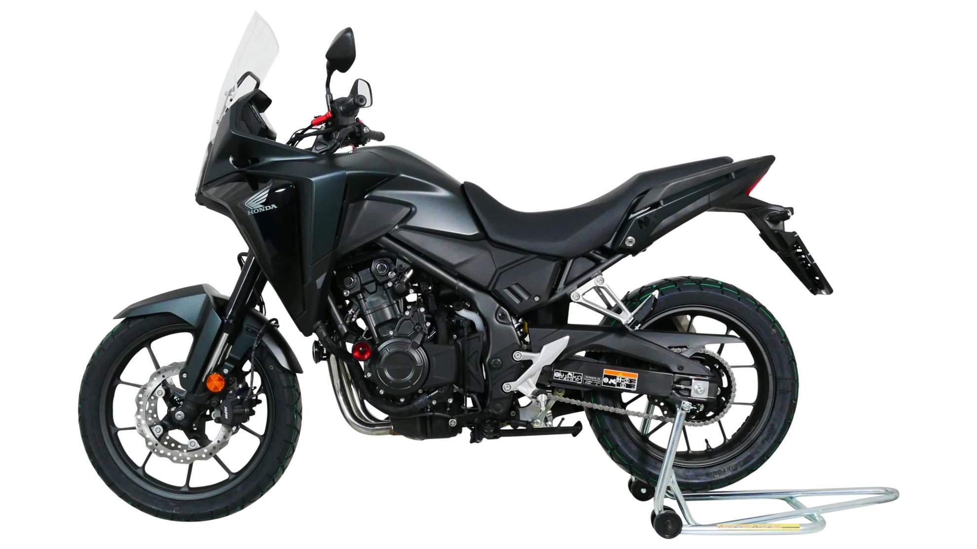 Сонцезахисне скло для мотоцикла MRA HONDA NX 500 2024-, форма T, безбарвне