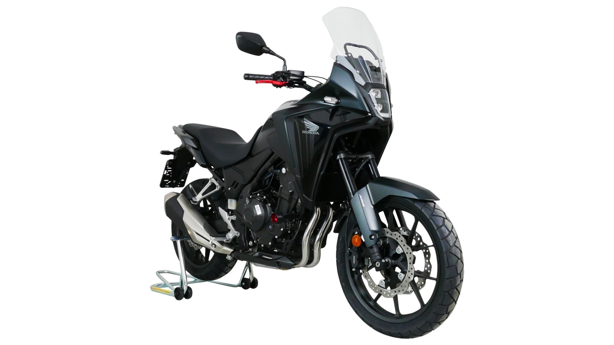 Сонцезахисне скло для мотоцикла MRA HONDA NX 500 2024-, форма T, безбарвне