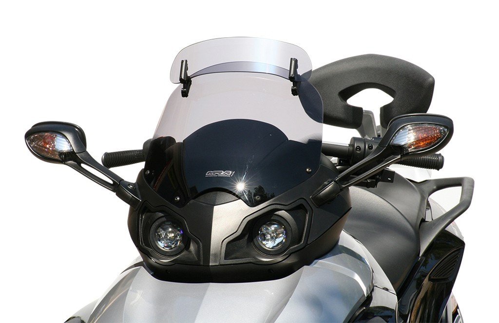 Скло мотошолом MRA BRP-CAN-AM CAN AM SPYDER 1000 /RS J 2007-, форма VTM, безбарвне
