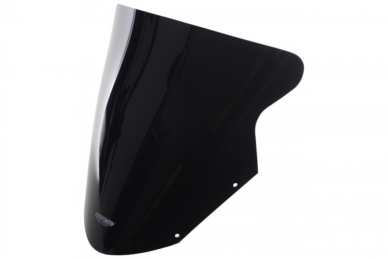 Лобове скло для мотоцикла MRA KAWASAKI ER 6 F EX 650 C 2009-2011, форма O, чорне