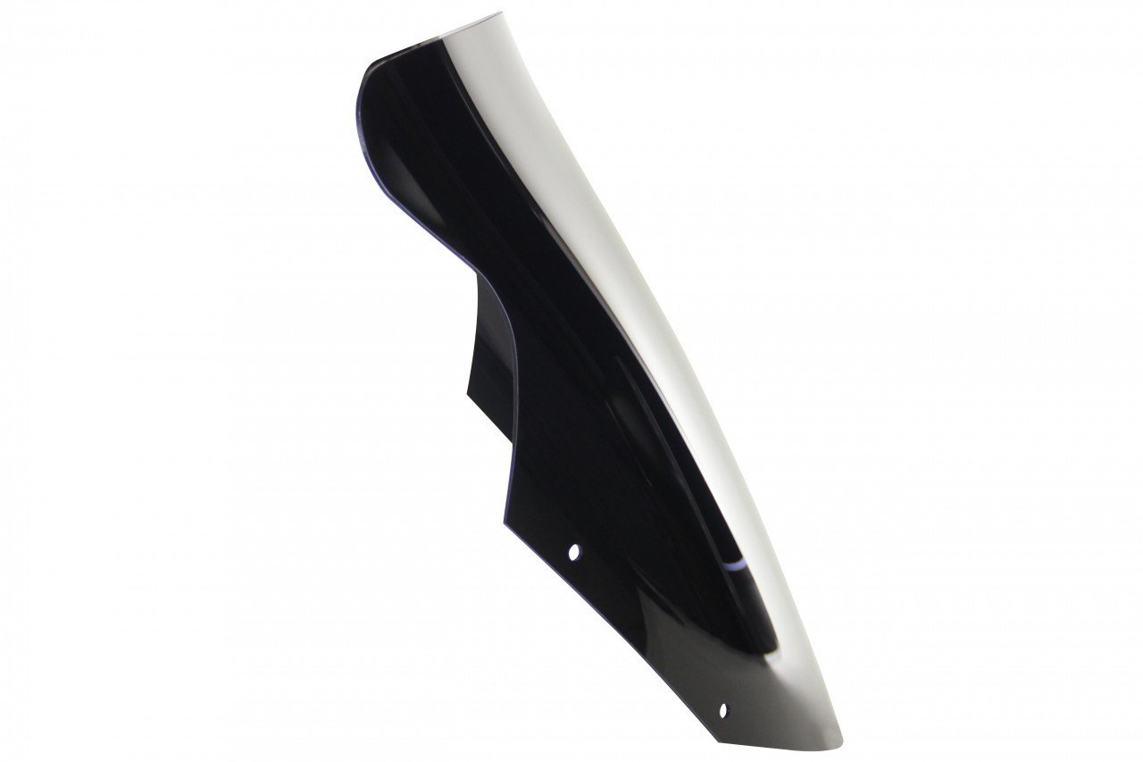 Лобове скло для мотоцикла MRA KAWASAKI ER 6 F EX 650 C 2009-2011, форма O, чорне