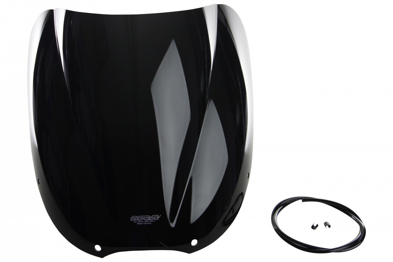 Лобове скло для мотоцикла MRA OT KAWASAKI ZXR 750 ZX750H 1989-1990, форма RN, чорне