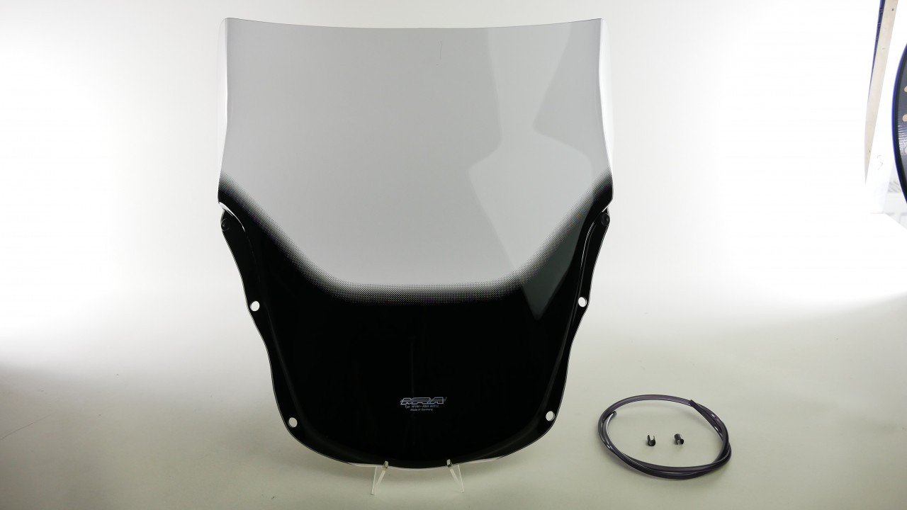 Лобове скло для мотоцикла MRA HONDA CBR 1100 XX SC35 -2007, форма TM, затемнене