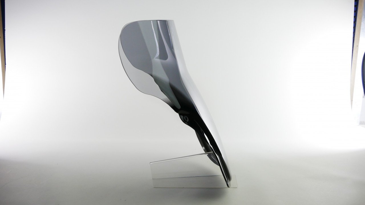 Лобове скло для мотоцикла MRA HONDA CBR 1100 XX SC35 -2007, форма TM, затемнене