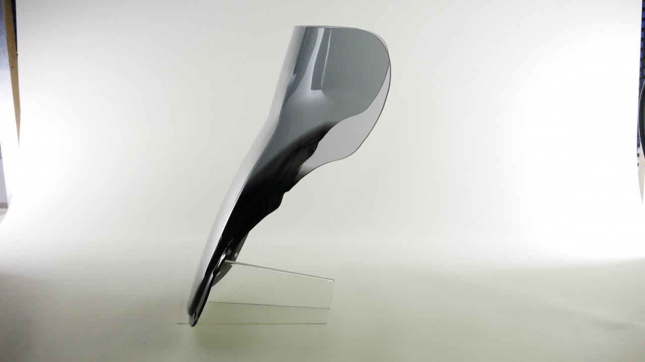 Лобове скло для мотоцикла MRA HONDA CBR 1100 XX SC35 -2007, форма TM, затемнене