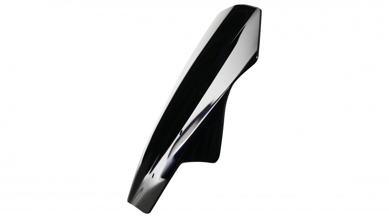 Універсальний захист для мотоциклів без обтягувань MRA, форма SL, чорний