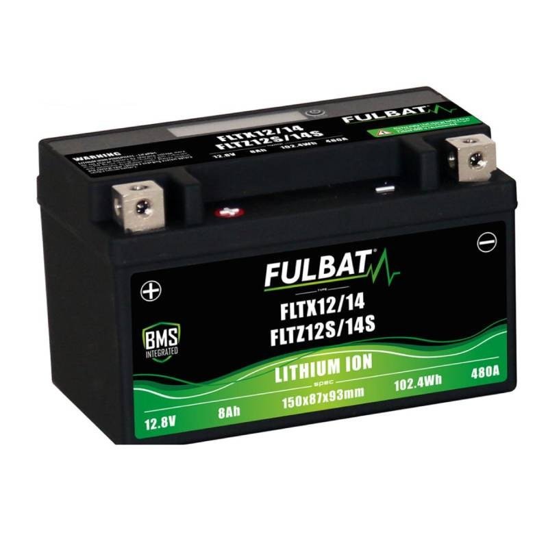 Акумулятор FULBAT FUL LITHIUM - FLTX12/FLTX14-FLTZ12S/FLTZ14S / LTX12/LTX14-LTZ12S/LTZ14S (літій-залізо-фосфатний)