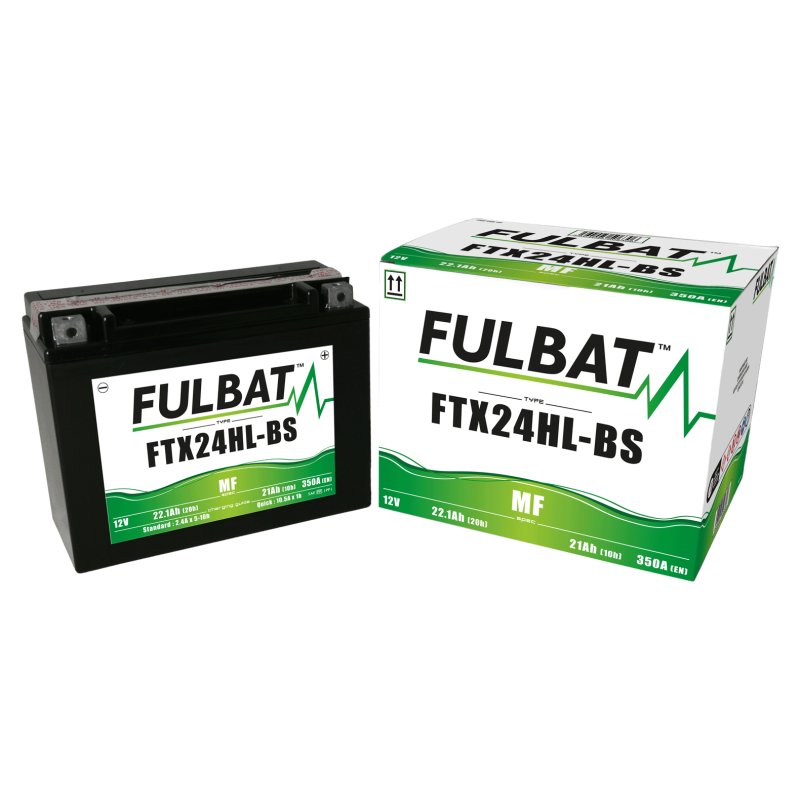Акумулятор FULBAT FUL MF - FTX24HL-BS / YTX24HL-BS (сухий, необслуговуваний, кислота в комплекті)