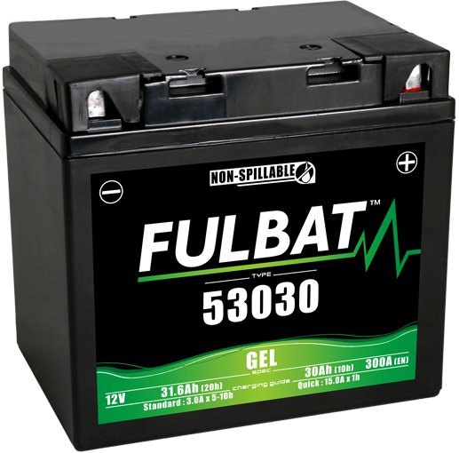 Акумулятор FULBAT FUL GEL - 53030 (Гелевий, необслуговуваний)