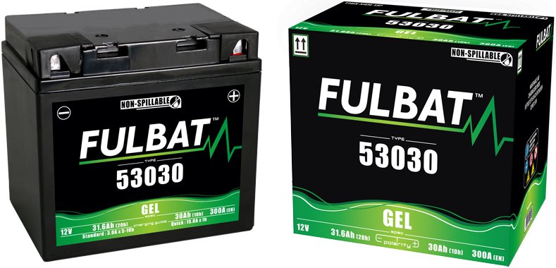 Акумулятор FULBAT FUL GEL - 53030 (Гелевий, необслуговуваний)
