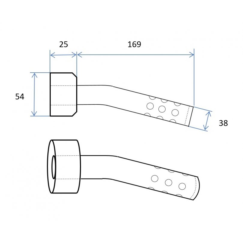 DB Killer IXIL тип TP-OV (вага: 200г)