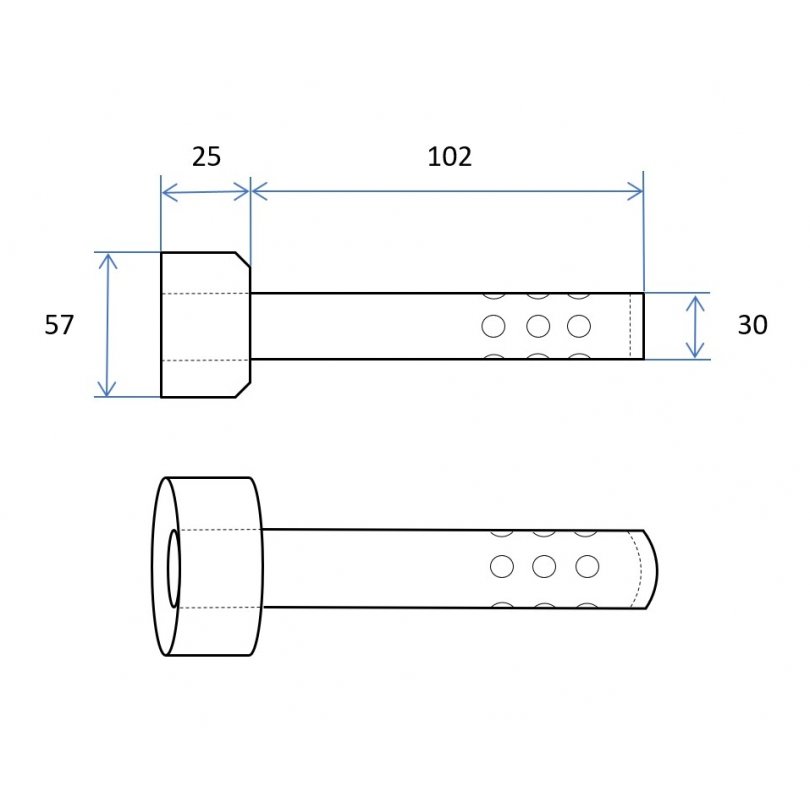 DB Killer IXIL тип TP-15(TP-OV10) (вага: 200г)