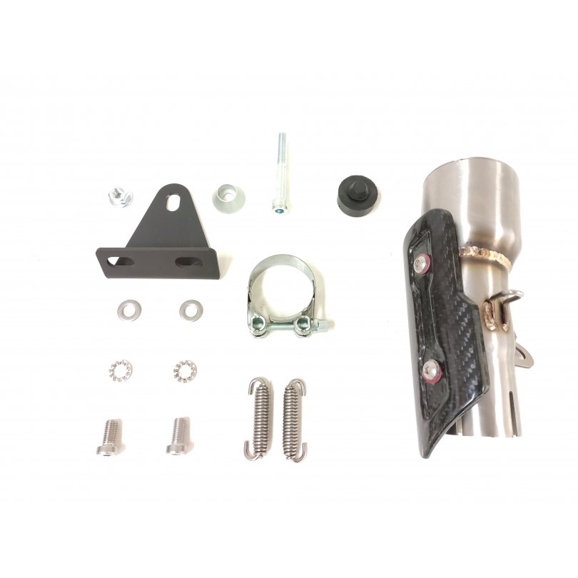 Глушник IXIL HONDA FORZA 750 21-24 (RH11) тип RC3B SLIP ON - SPORT XTREM BLACK (Гомологація)