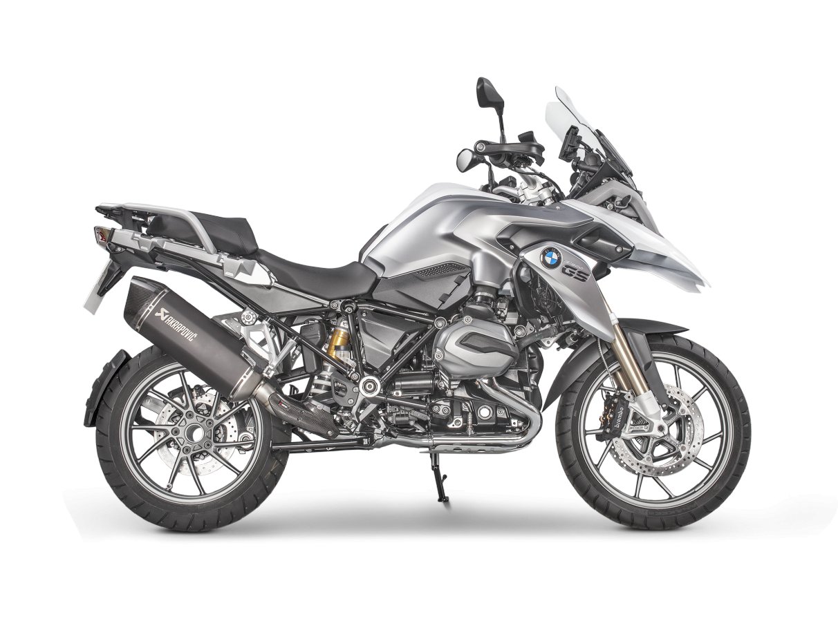 Вихлопна система Akrapovic Slip-On чорна BMW R 1200GS титановий - S-B12SO16-HAABL