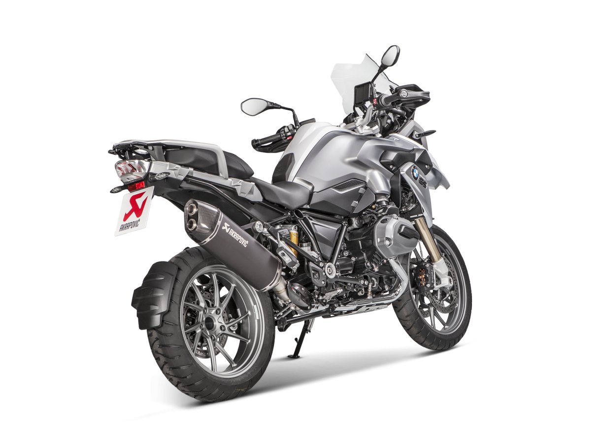Вихлопна система Akrapovic Slip-On чорна BMW R 1200GS титановий - S-B12SO16-HAABL