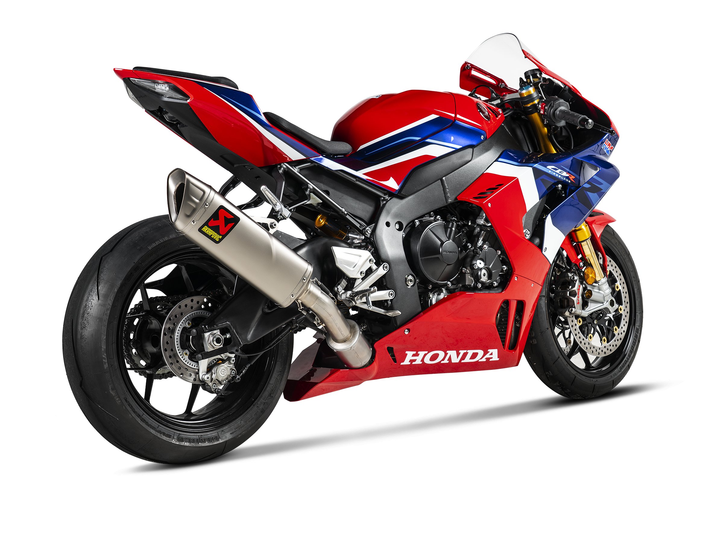 Вихлопна система Akrapovic Slip-On Honda CBR 1000RR титан - S-H10SO25-APLT/TD