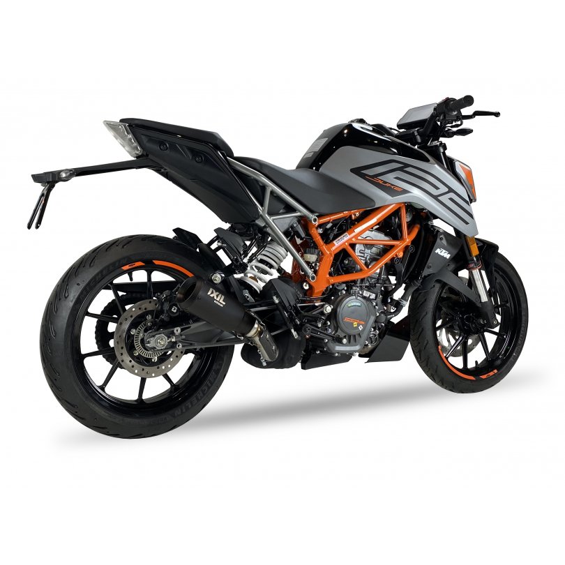 Вихлоп IXIL KTM DUKE 390 21-23 (KTM IS DUKE) тип RC3B Slip On - SPORT XTREM Black (Гомологація)