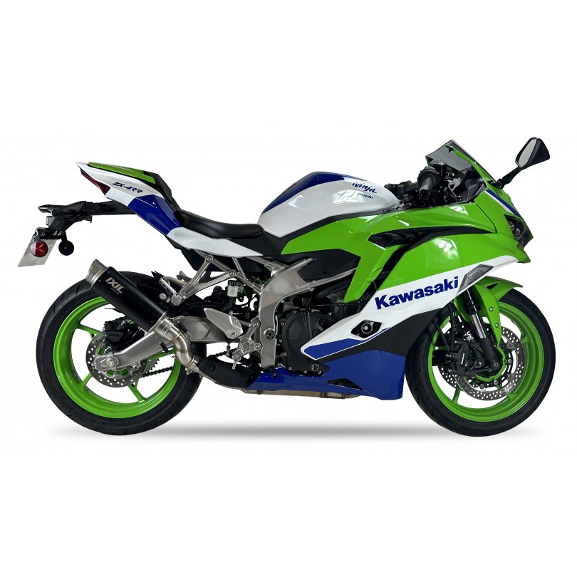 Вихлоп IXIL KAWASAKI NINJA ZX-4 R / RR 23-24 (ZX400P) тип RC3B Slip On - SPORT XTREM Чорний