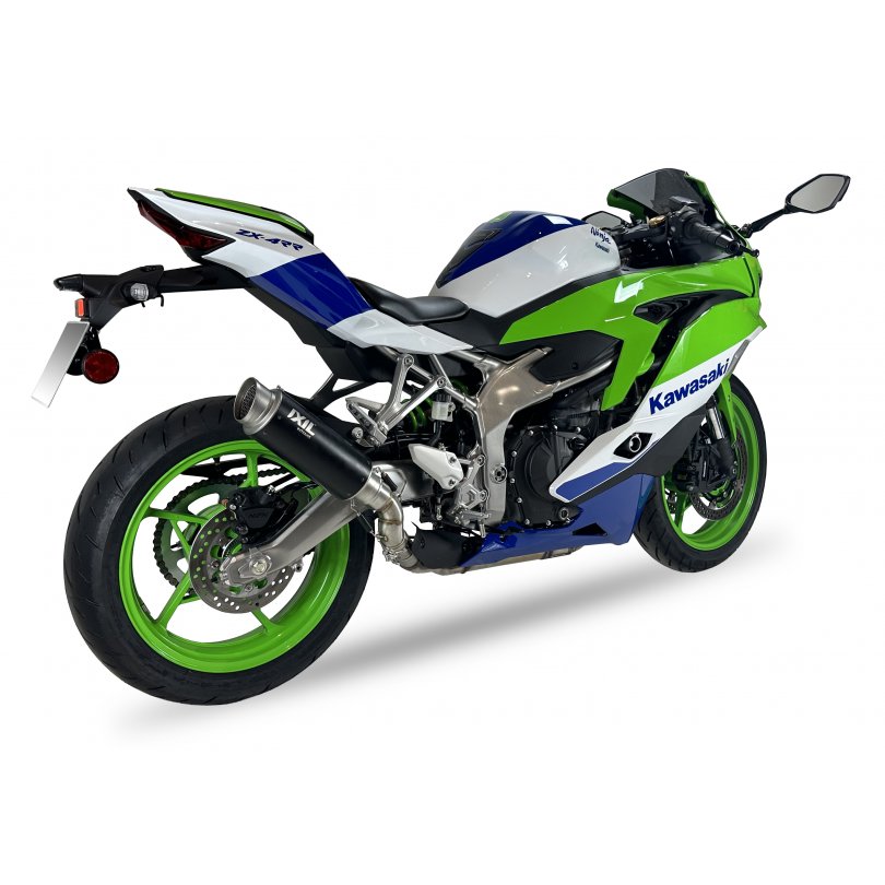 Вихлоп IXIL KAWASAKI NINJA ZX-4 R / RR 23-24 (ZX400P) тип RC3B Slip On - SPORT XTREM Чорний