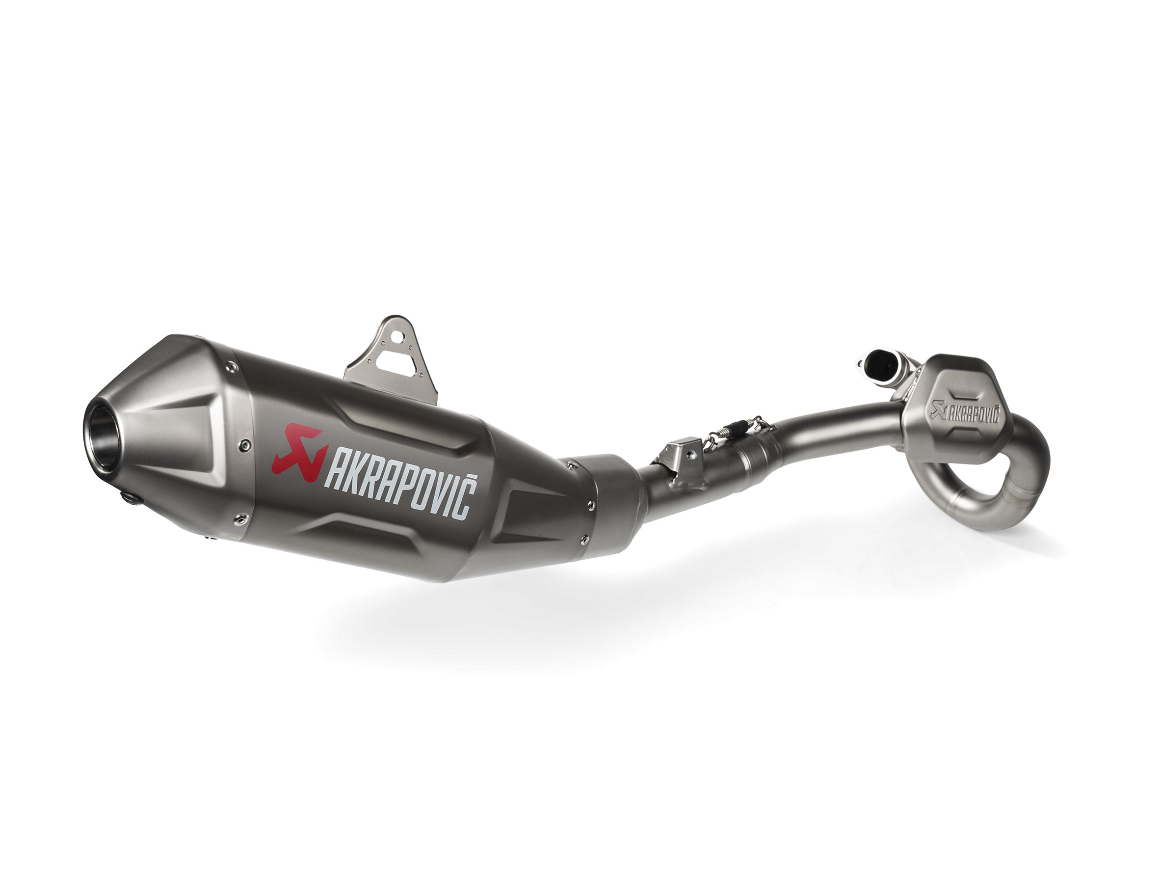 Повна вихлопна система Akrapovic Evolution Honda CRF 450R титан - S-H4MET16-FDHLTA