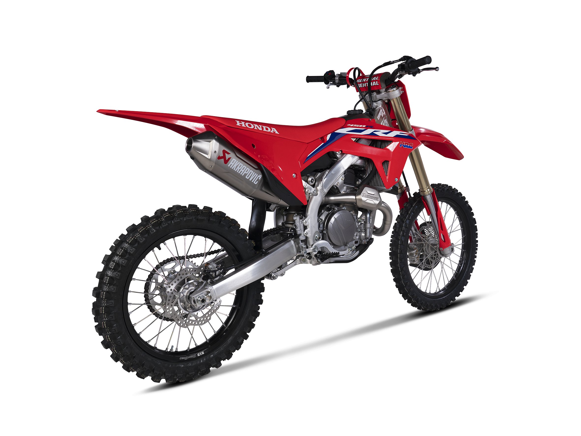 Повна вихлопна система Akrapovic Evolution Honda CRF 450R титан - S-H4MET16-FDHLTA