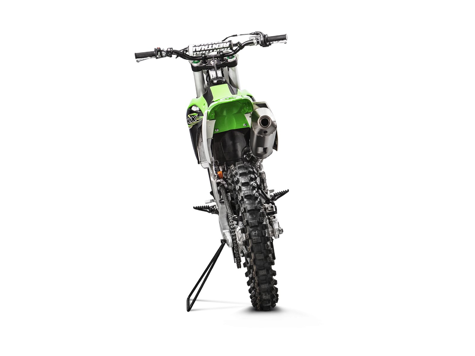 Повна вихлопна система Akrapovic Racing для Kawasaki KX 250F нержавіюча сталь/титан - S-K2MR9-BNTA