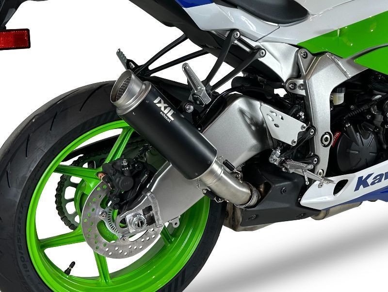 Глушник, Вихлопна система IXIL KAWASAKI Z 650 RS 2024 (ER650R ER650RA2) тип RC3B ПОВНА СИСТЕМА - SPORT XTREM BLACK