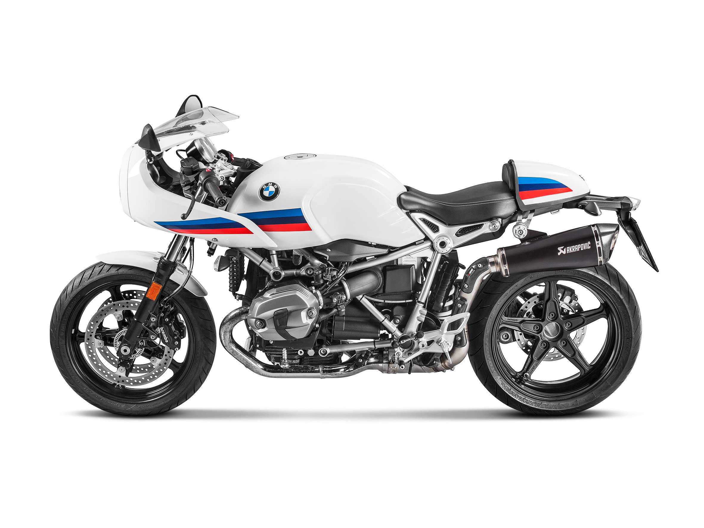 Трубка з'єднувач глушника Akrapovic верхня BMW R Nine T титан - L-B12SO9T