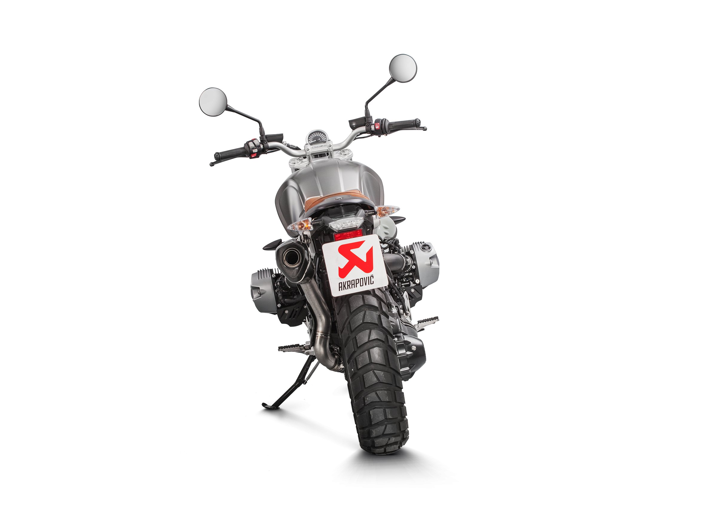 Трубка з'єднувач глушника Akrapovic верхня BMW R Nine T титан - L-B12SO9T