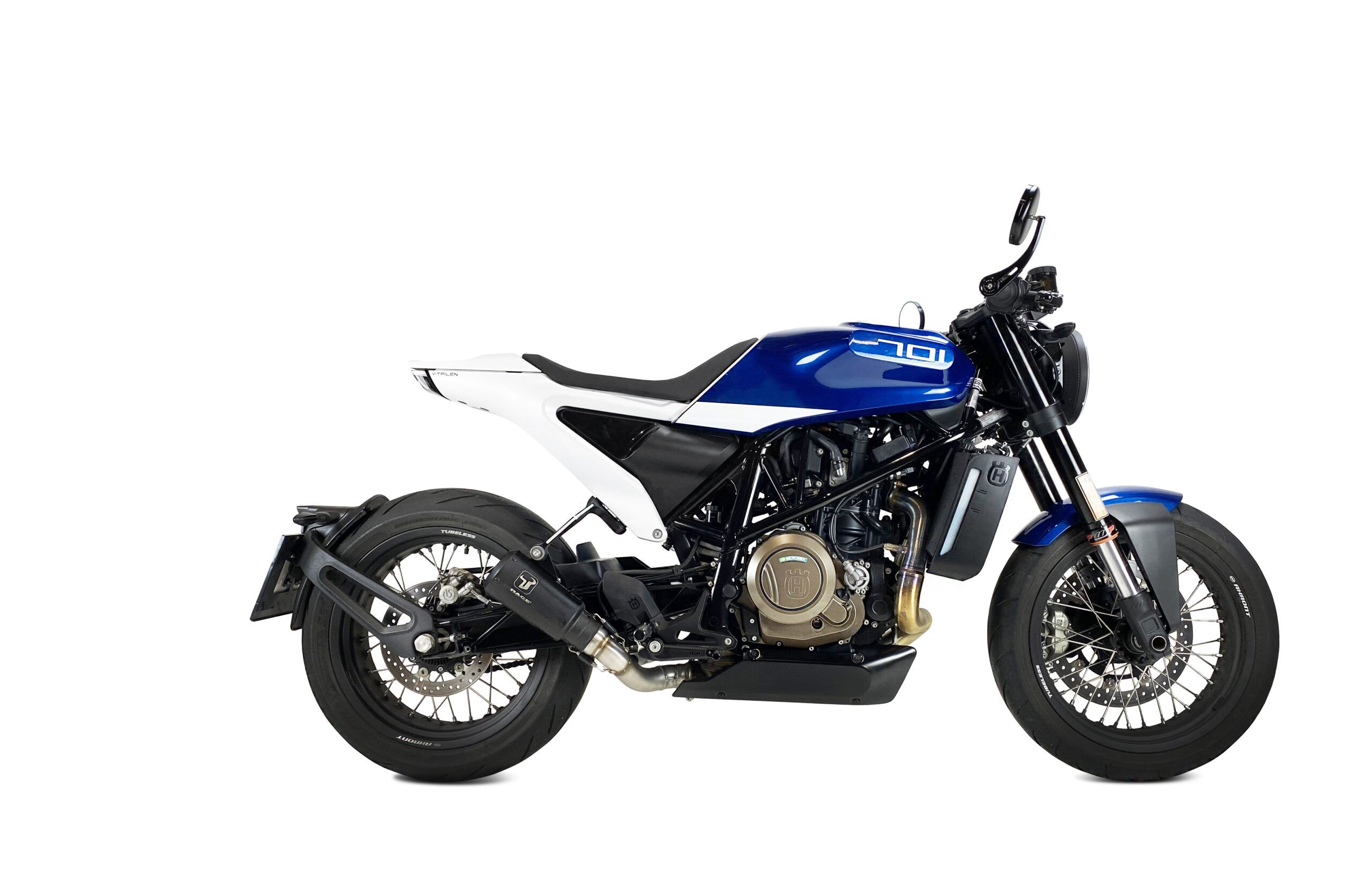 Глушник IXRACE HUSQVARNA VITPILEN 701 20-22 (HQV701) тип MK2B MK2 SERIES BLACK