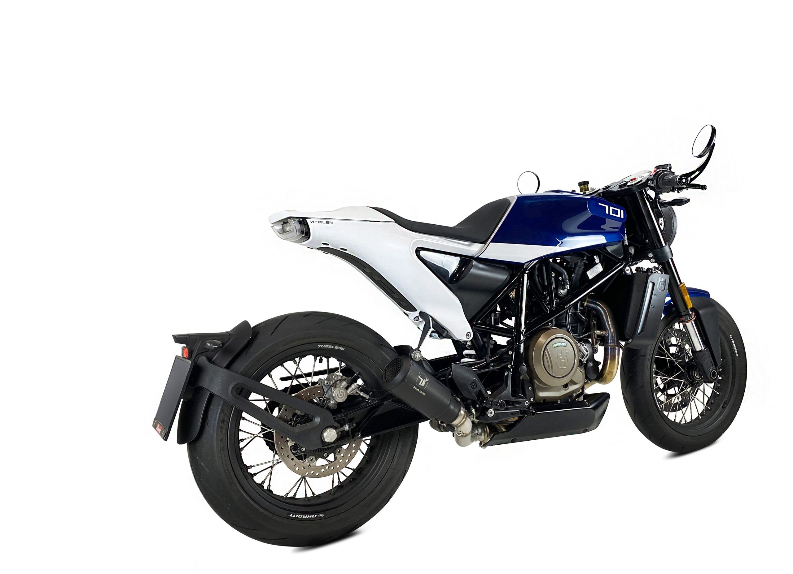 Глушник IXRACE HUSQVARNA VITPILEN 701 20-22 (HQV701) тип MK2B MK2 SERIES BLACK