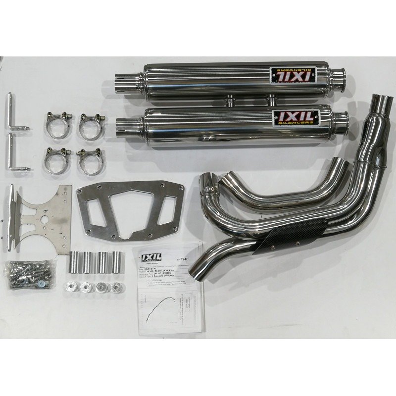 Глушник IXIL KAWASAKI ZX 636 R [03] (RACING) подвійний під сидіння