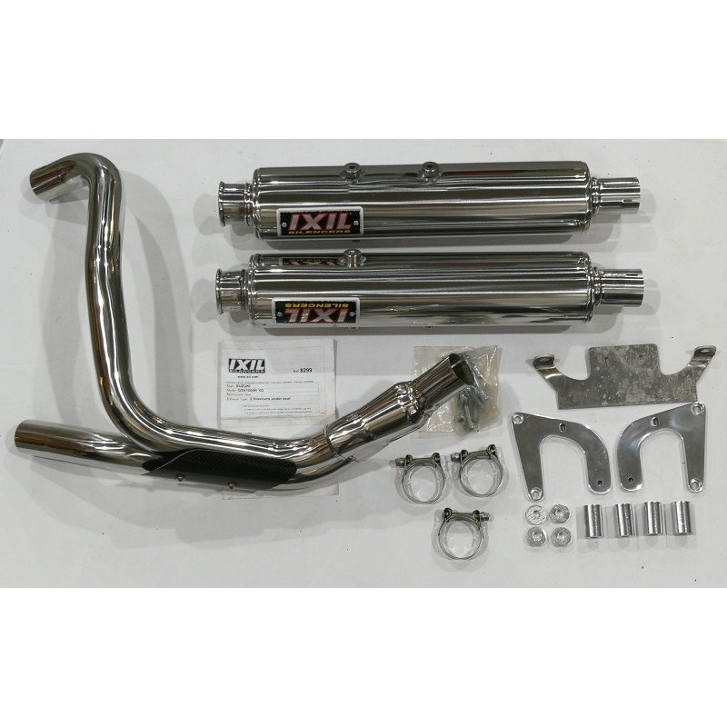 Глушник IXIL SUZUKI GSX-R 1000 [03-04] (RACING) подвійний під сидіння