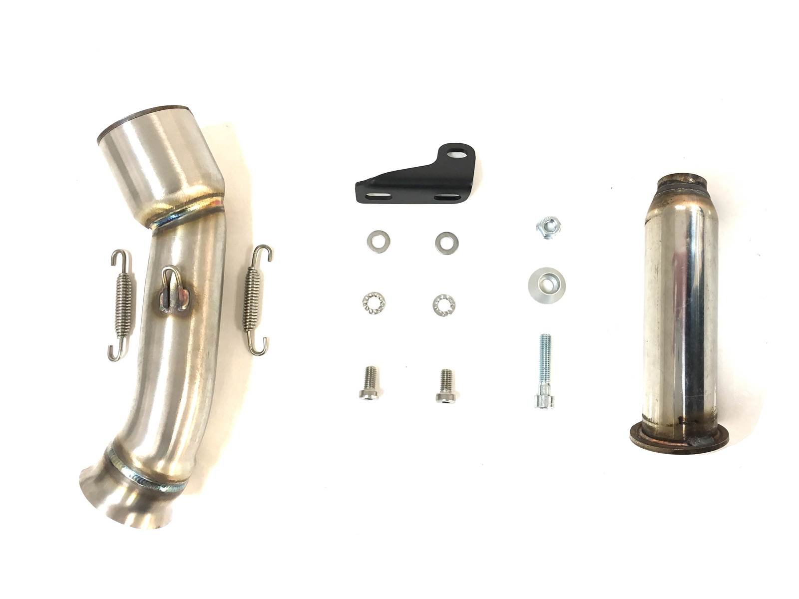 Вихлоп IXIL KTM DUKE - RC 390 17-20 (KTM IS DUKE - KTM IS RC) тип RC (вага: 800г, довжина: 230 мм, матеріал: Inox AISI304, колесо