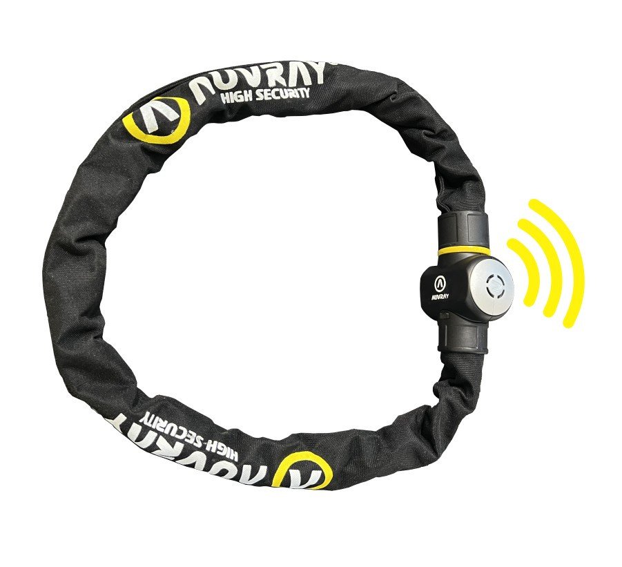 Ланцюг з сигналізацією AUVRAY – довжина 100см, діаметр 10мм (клас ART)