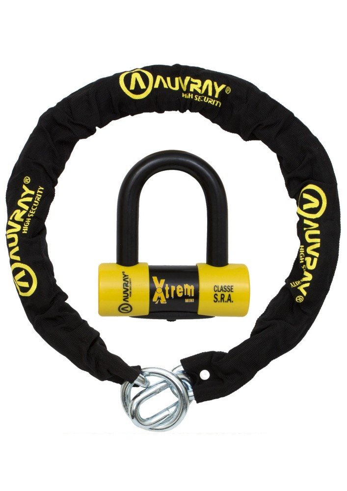 АВРЕЙ комплект ланцюга з ланкою ланцюга з замком XTREM MINI - довжина 120см, діаметр 12мм