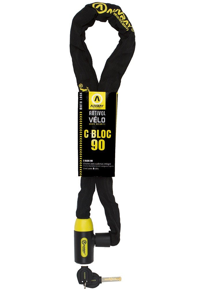 AUVRAY C-BLOC 90 ланцюг із замком – довжина 90 см, діаметр 6 мм