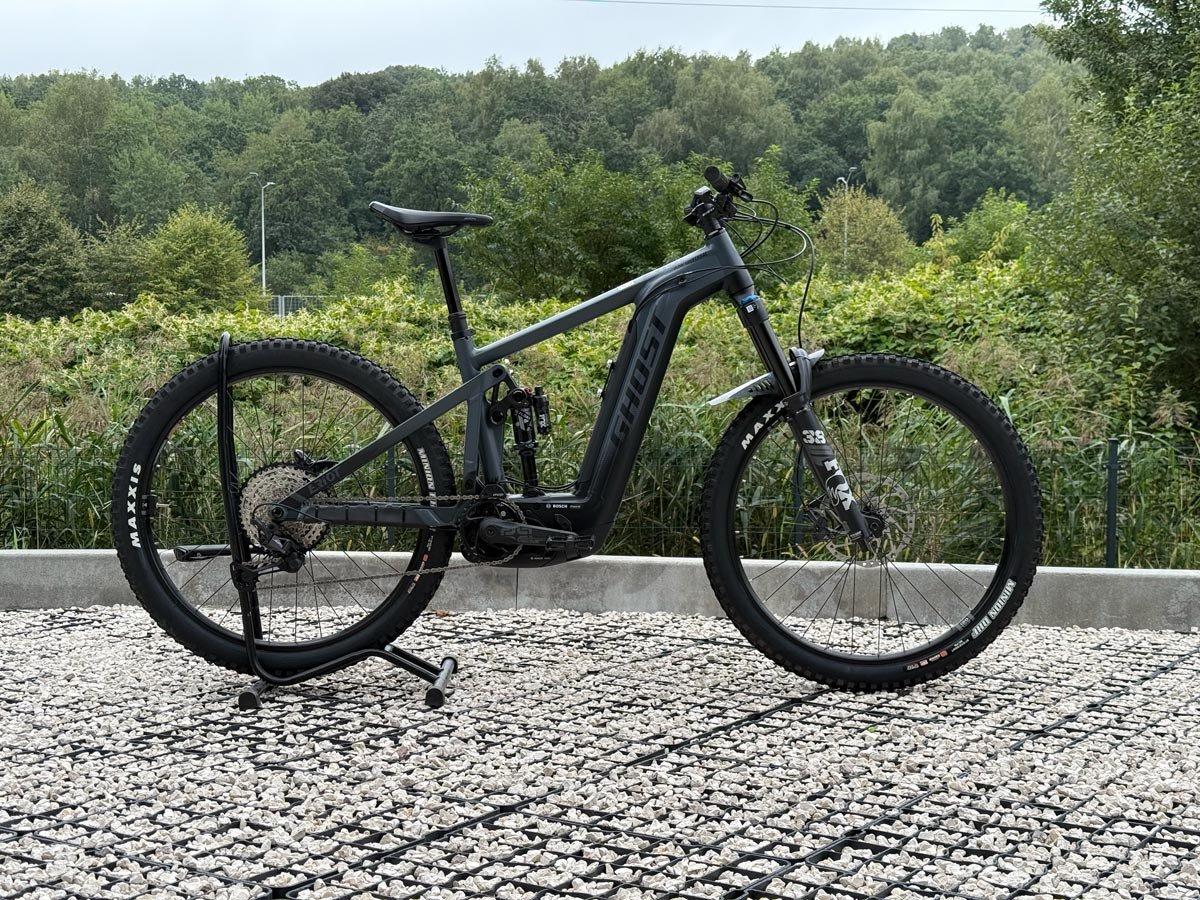 Електровелосипед e-bike GHOST E-RIOT AM AL 160 Universal темно-сірий/чорний з пробігом 244 км