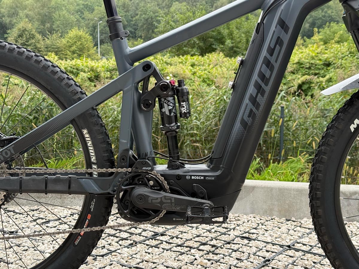 Електровелосипед e-bike GHOST E-RIOT AM AL 160 Universal темно-сірий/чорний з пробігом 244 км