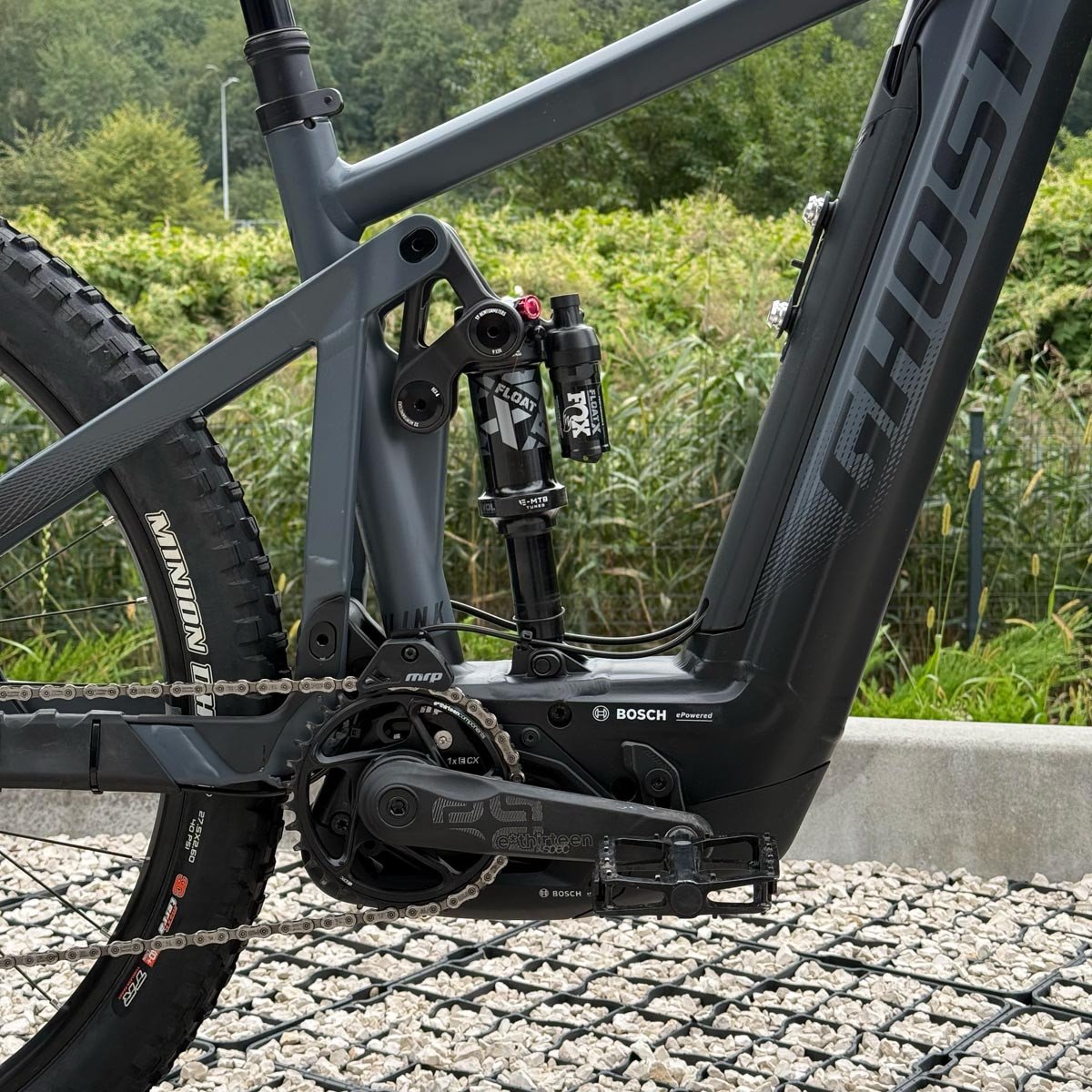 Електровелосипед e-bike GHOST E-RIOT AM AL 160 Universal темно-сірий/чорний з пробігом 244 км