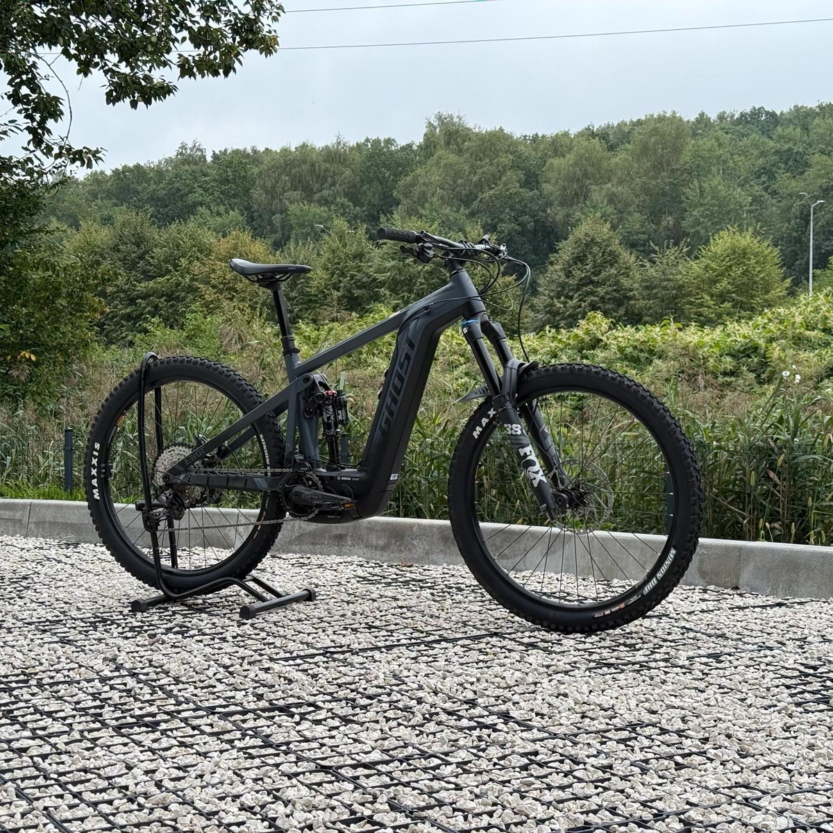 Електровелосипед e-bike GHOST E-RIOT AM AL 160 Universal темно-сірий/чорний з пробігом 244 км