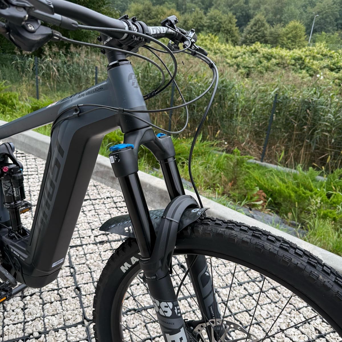 Електровелосипед e-bike GHOST E-RIOT AM AL 160 Universal темно-сірий/чорний з пробігом 244 км