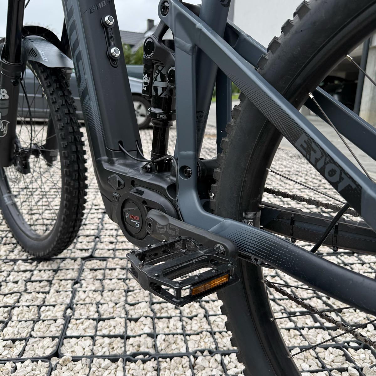 Електровелосипед e-bike GHOST E-RIOT AM AL 160 Universal темно-сірий/чорний з пробігом 244 км