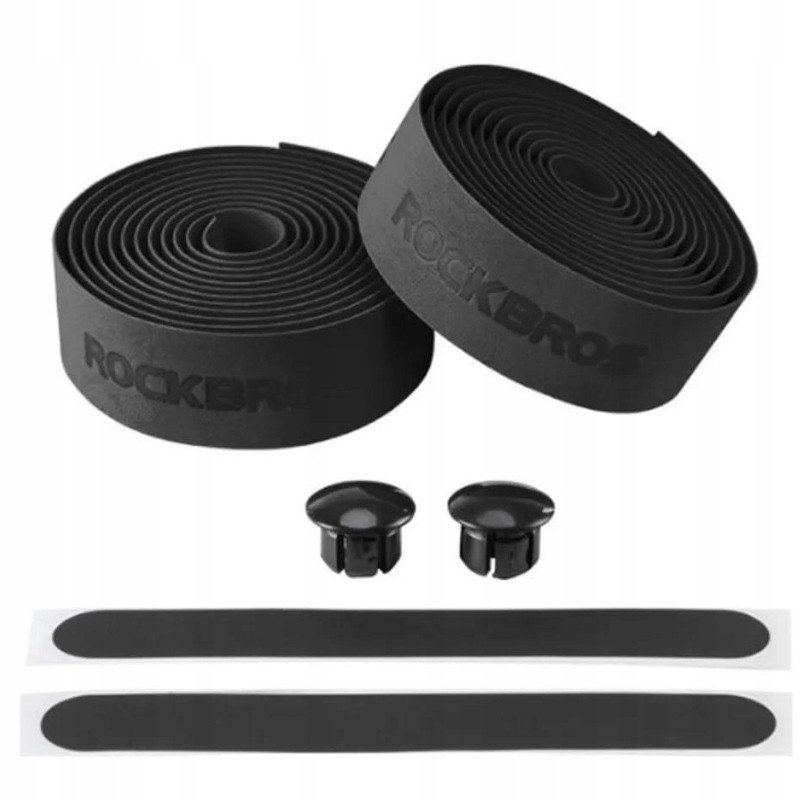 Обмотка на велосипедне кермо ROCKBROS (GH-081) чорна
