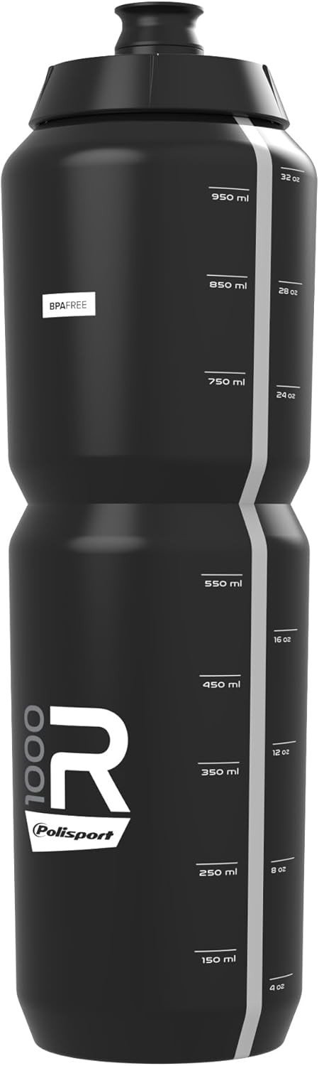 Велосипедна фляга POLISPORT R1000 1L 91,8 г чорна