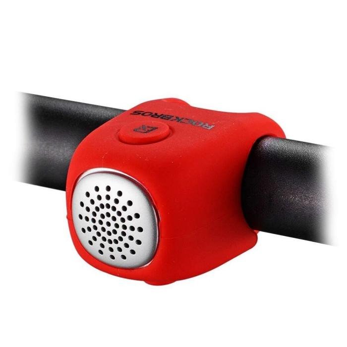 Електричний велосипедний дзвінок ROCKBROS Червоний (CB1709RD)