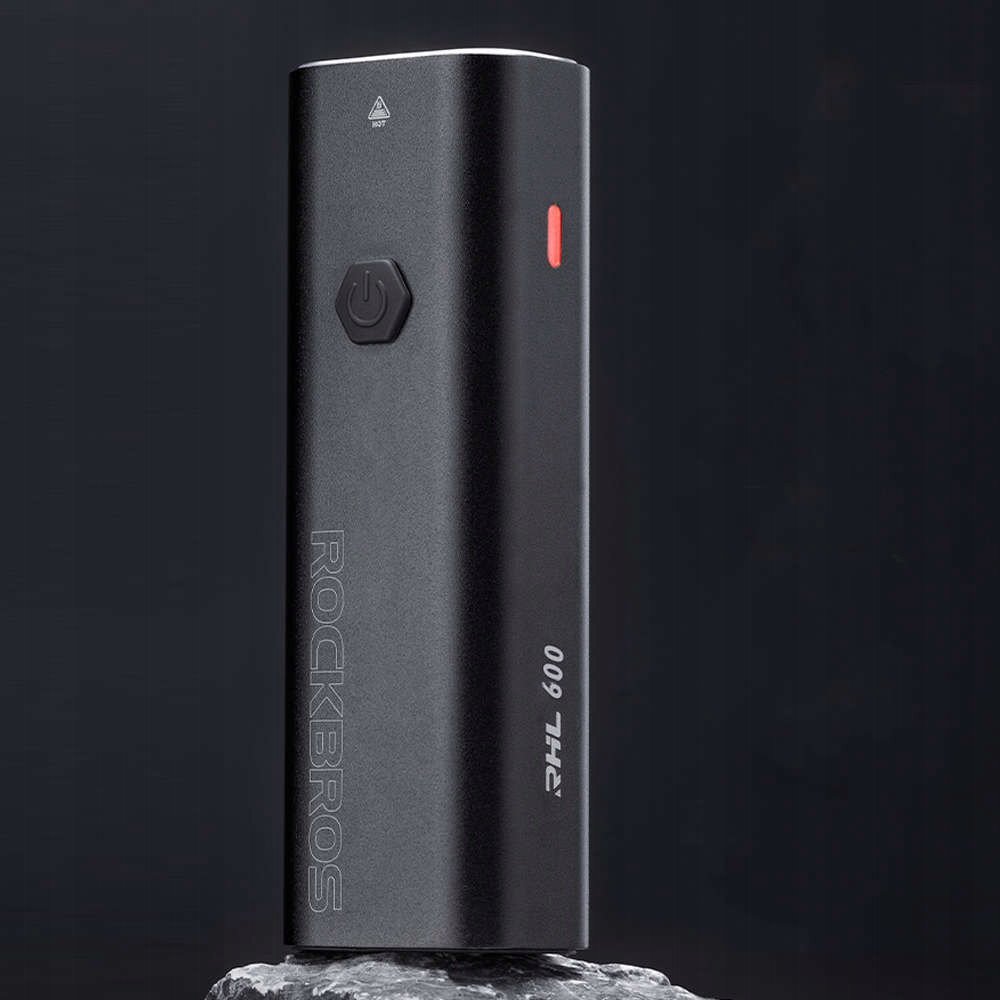 Передня велосипедна фара Rockbros RHL600 LED USB 600LM IPX6